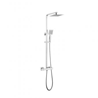 square thermostatic shower set