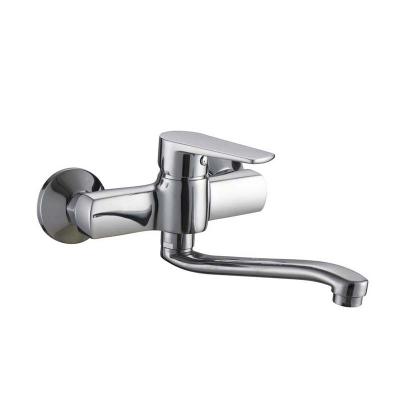 Single lever sink faucet